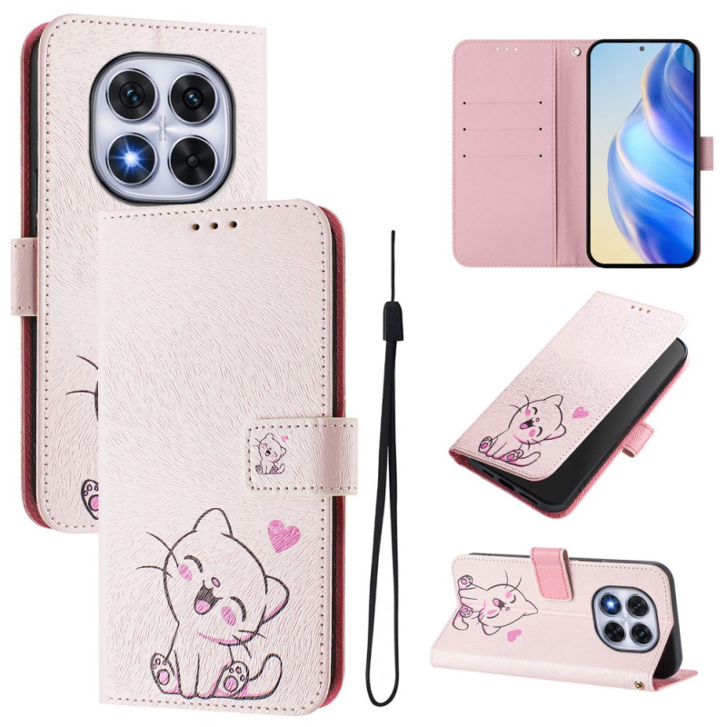 Housse Xiaomi Redmi Note 14 Pro 5G / Redmi Note 14 Pro Plus 5G Motif Chat mignon