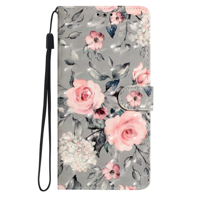 Housse Xiaomi Redmi Note 14 Pro 5G Motif Floral 3D