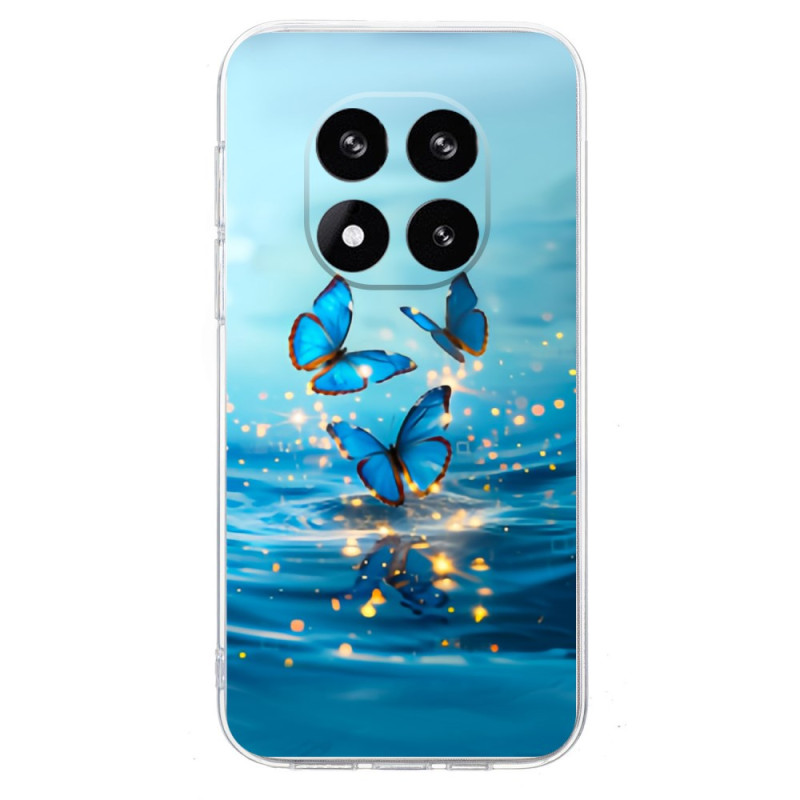 Coque Xiaomi Redmi Note 14 Pro Plus 5G Papillons Bleus