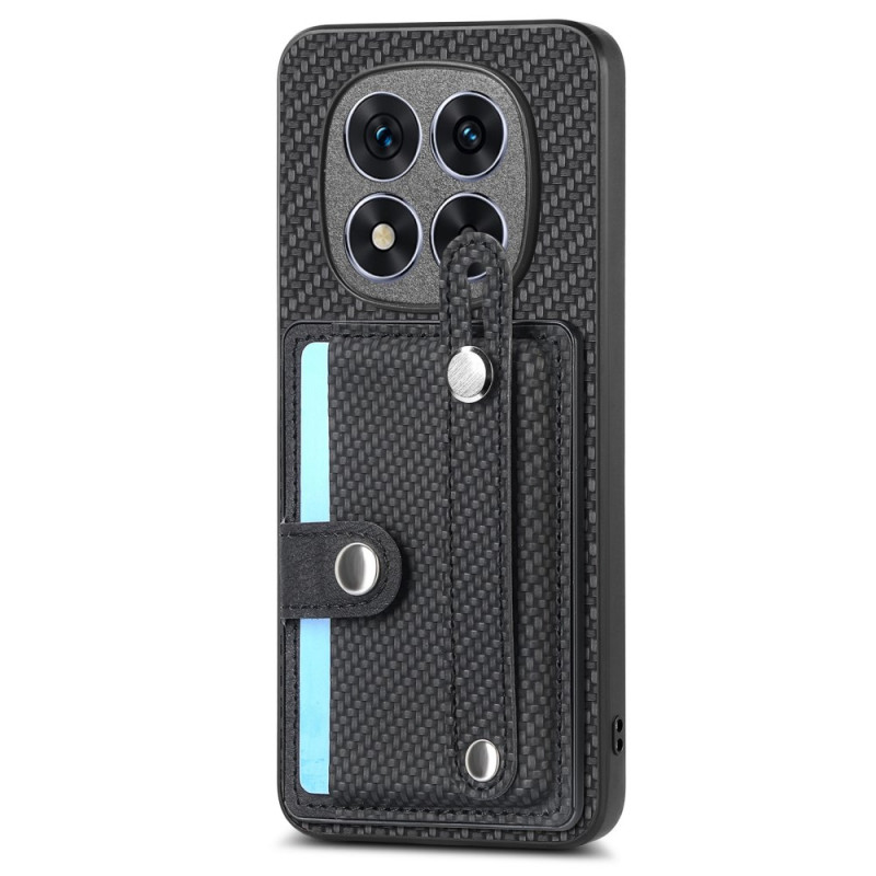 Coque Xiaomi Redmi Note 14 Pro Plus 5G avec Porte-Cartes et Sangle Manuelle