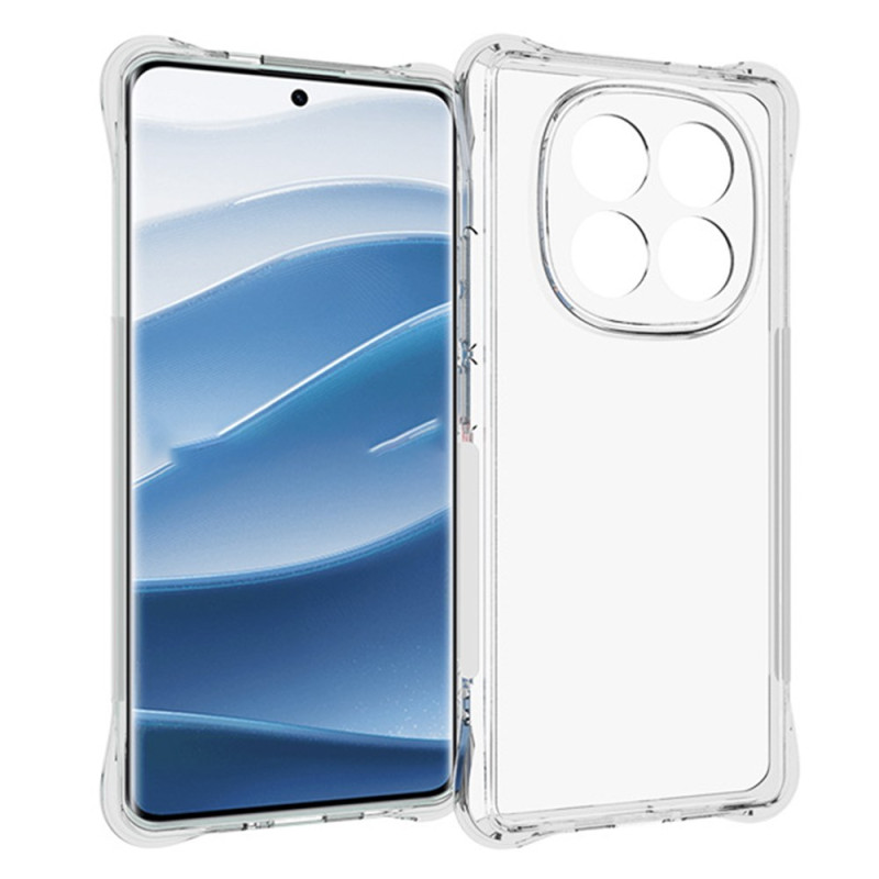 Coque transparente antidérapante pour Xiaomi Redmi Note 14 Pro Plus 5G Transparente Renforcée