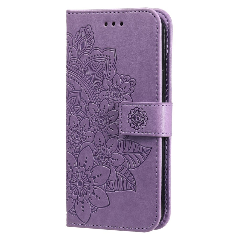 Housse Honor Magic 7 Pro 5G Motif Floral à Lanière