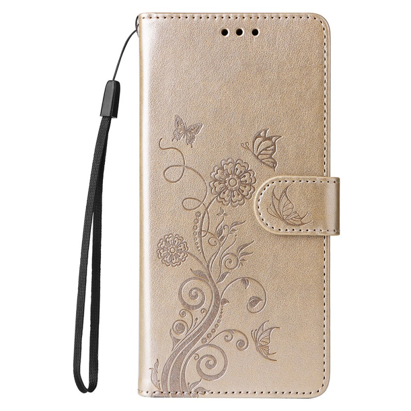 Housse Honor Magic 7 Pro 5G Impression Florale et Papillons