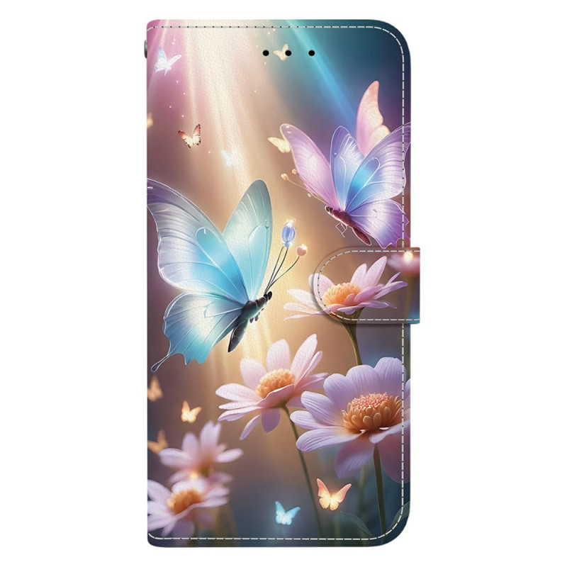 Housse Xiaomi Redmi 14C / Poco C75 Papillons Floraux