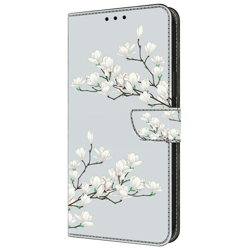 Housse Xiaomi Redmi 14C / Poco C75 Motif Magnolias