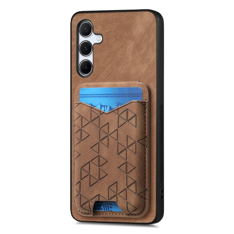 Coque Samsung Galaxy A55 5G Porte-Cartes et Support Géométrie