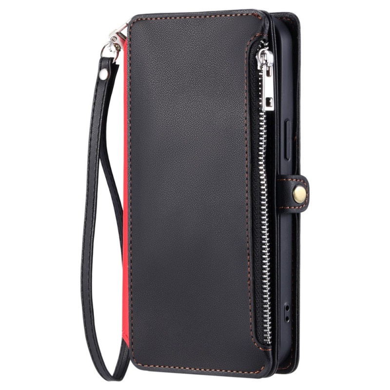 Housse Moto G15 Pochette Zippée à Lanière