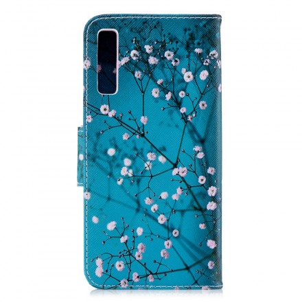 Housse Samsung Galaxy A7 Arbre Fleuri