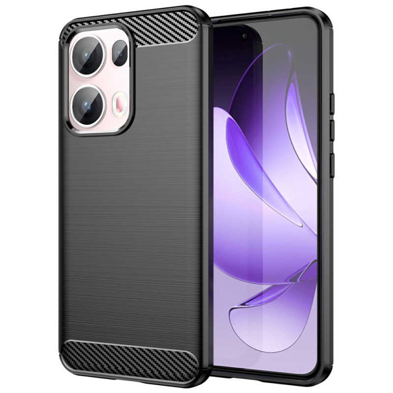 Coque Oppo Reno 13 Pro 5G Fibre Carbonne Brossée