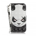 Housse Samsung Galaxy A9 Angry Panda à Lanière