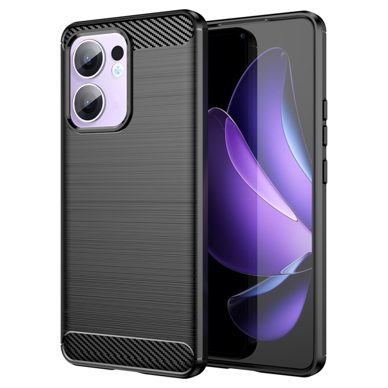 Coque Oppo Reno 13F 5G Fibre Carbone Brossée