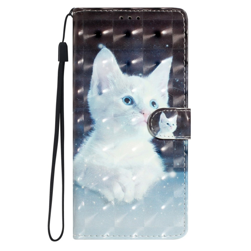 Housse Xiaomi 15 Chat Blanc 3D