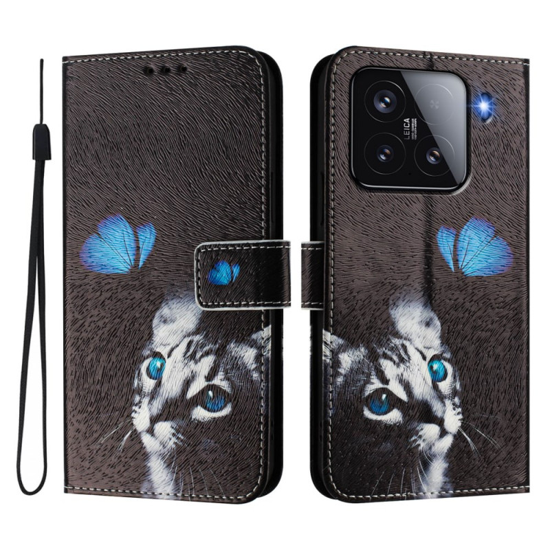 Housse Xiaomi 15 Papillon et Chat