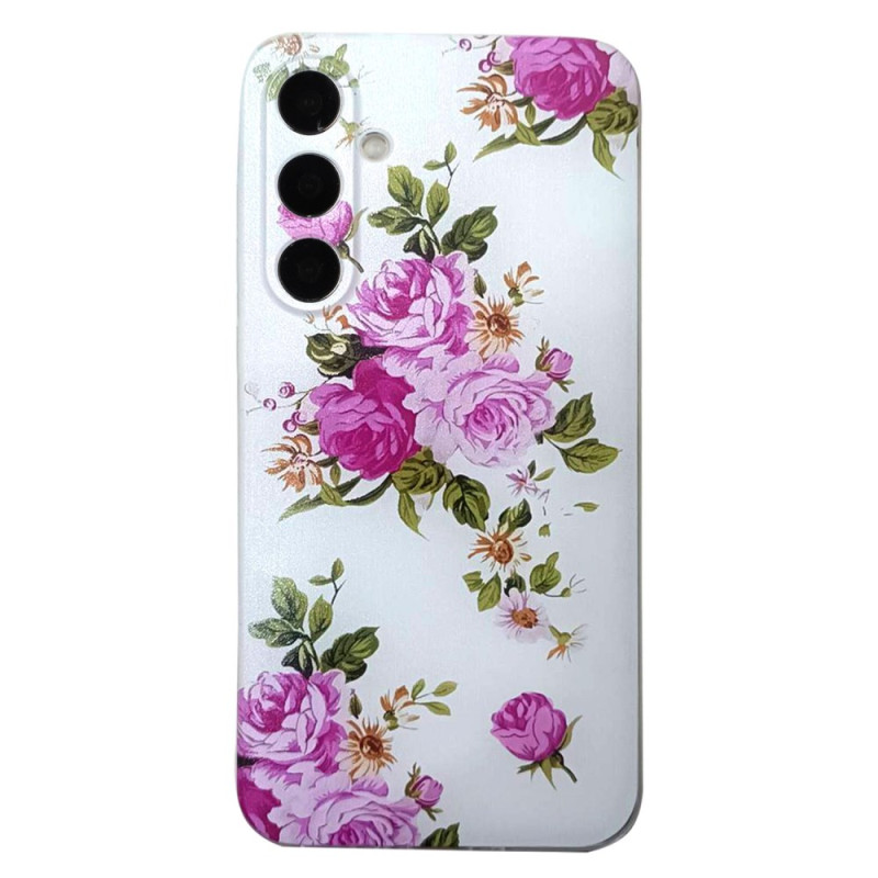 Coque Samsung Galaxy A36 5G Motif Floral Rose