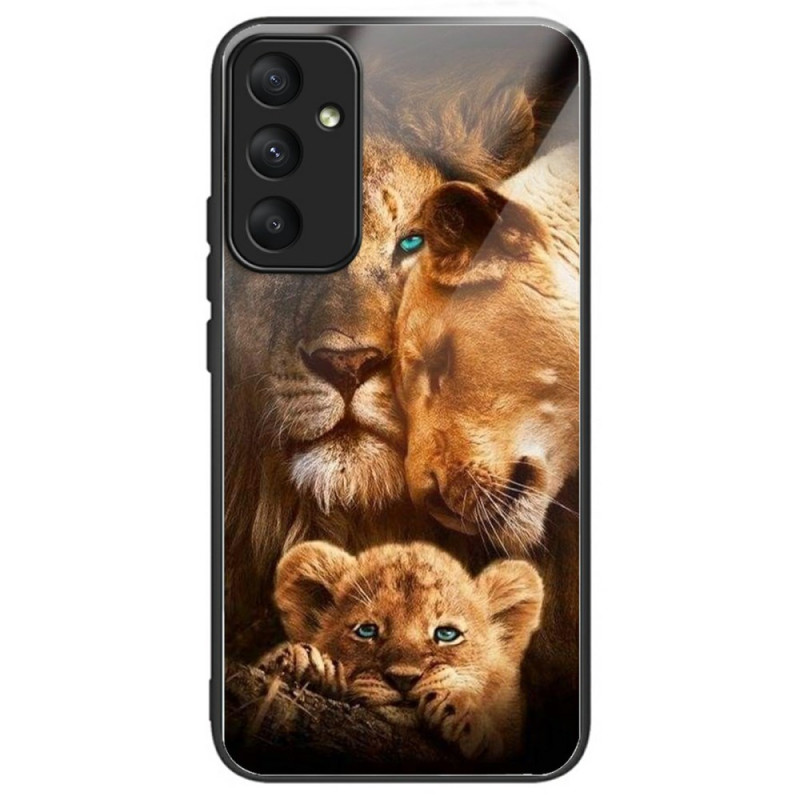 Coque Samsung Galaxy A36 5G Verre Trempé Motif Lion