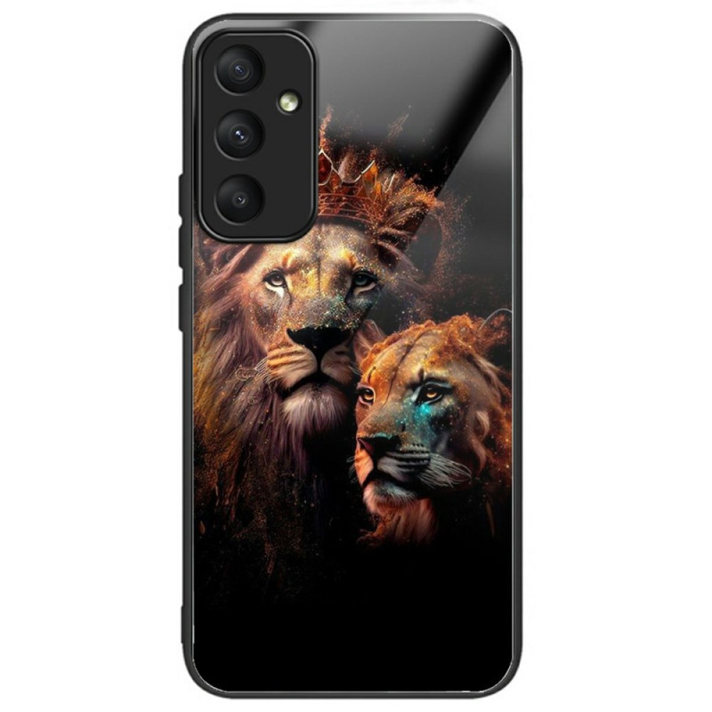 Coque Samsung Galaxy A36 5G Verre Trempé Lion Doré