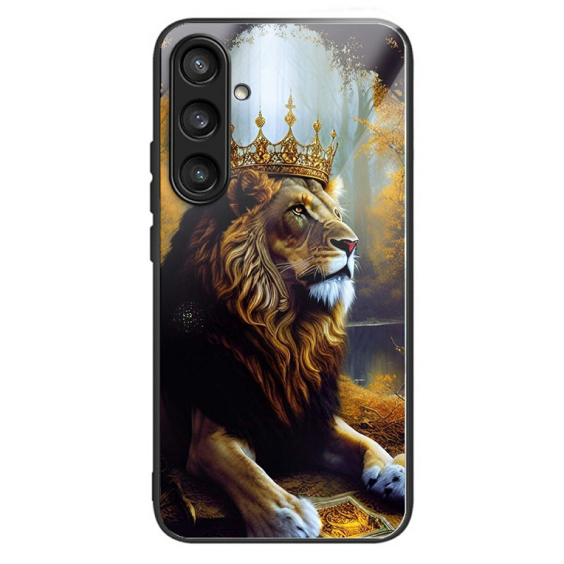 Coque Samsung Galaxy A36 5G Verre Trempé Couronne de Lion