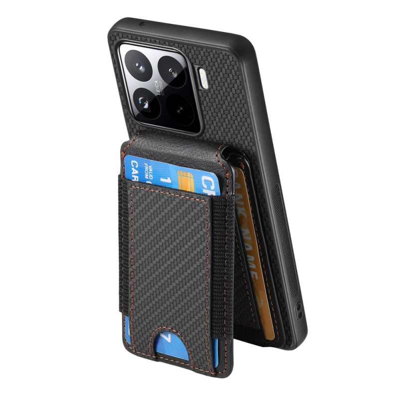 Coque Xiaomi 15 Porte-Cartes et Support Multi-Angles