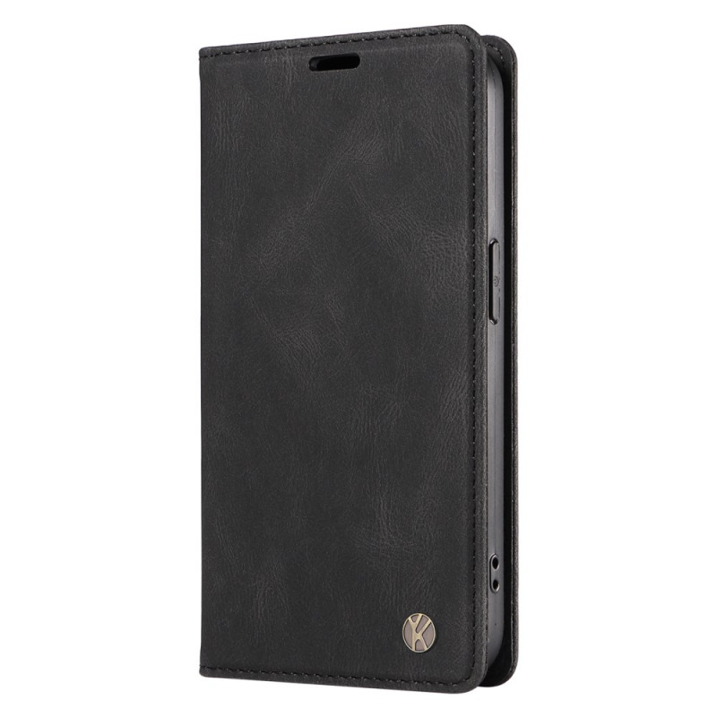 Flip Cover Xiaomi 15 Effet Daim YIKATU