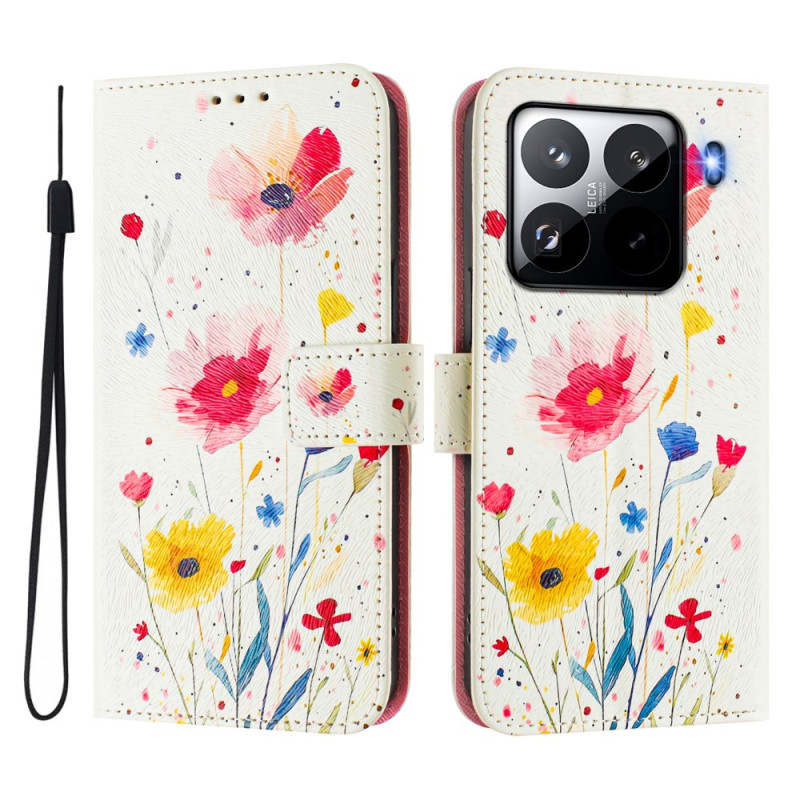 Housse Xiaomi 15 Pro Motif floral