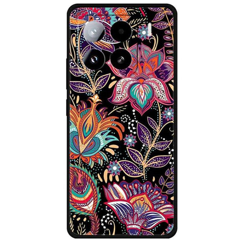 Coque Xiaomi 15 Pro Fleurs Violettes