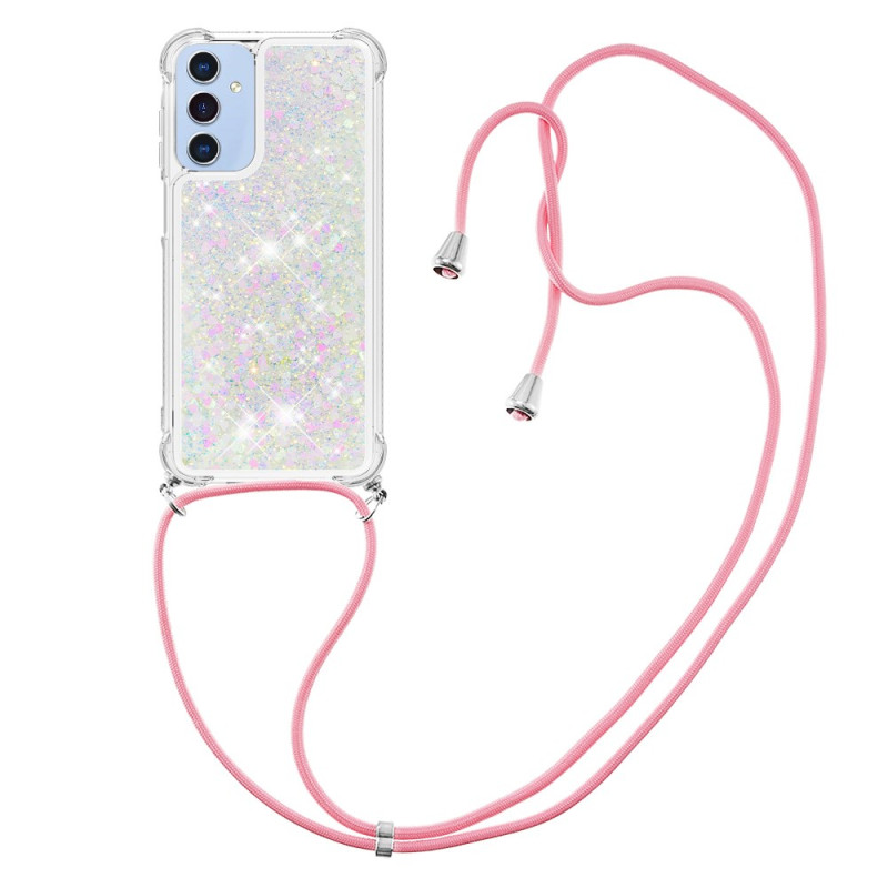 Coque à Cordon Samsung Galaxy A16 4G / 5G Paillettes