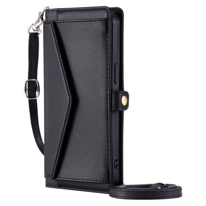 Housse Xiaomi 15 Pro Style Pochette avec Lanière et Bandoulière