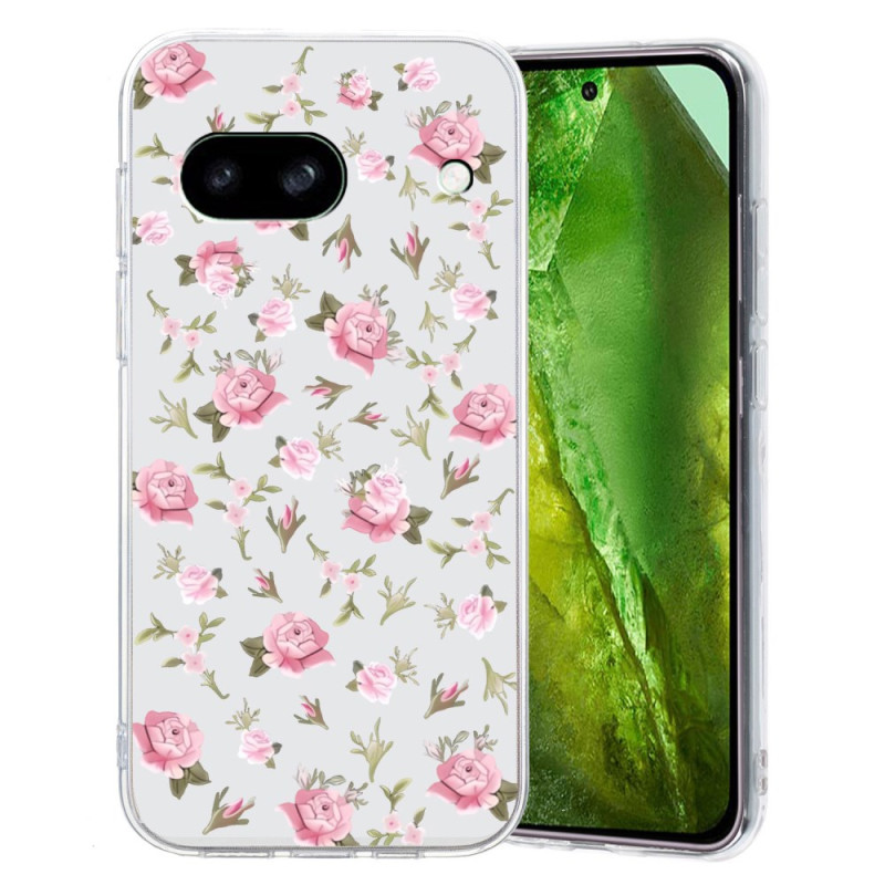 Coque Google Pixel 8A Motif Floral Rose