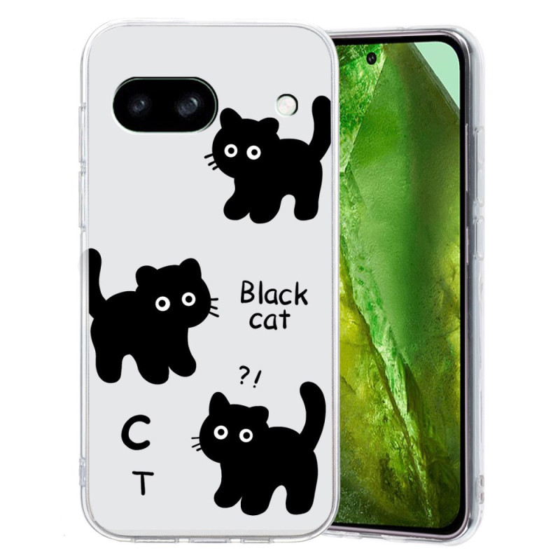 Coque Google Pixel 8A Chat Noir