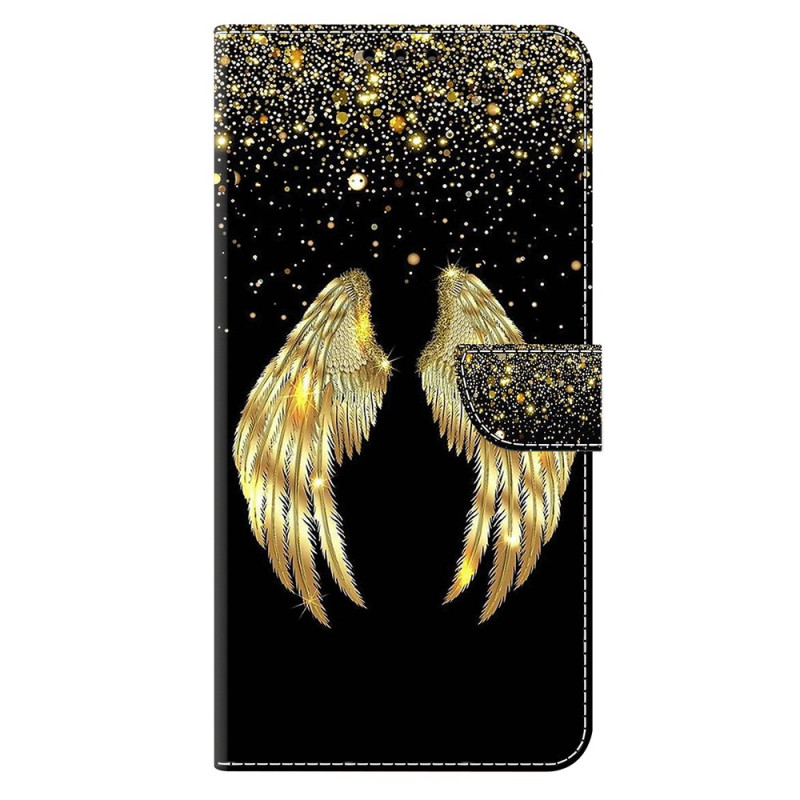 Housse Google Pixel 9A Motif Ailes Dorées