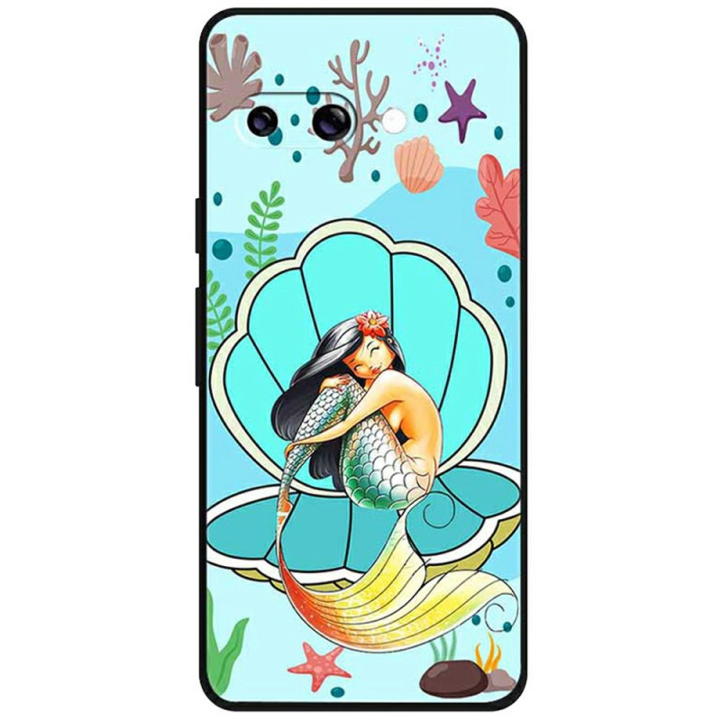 Coque Google Pixel 9A Sirène et Coquillage