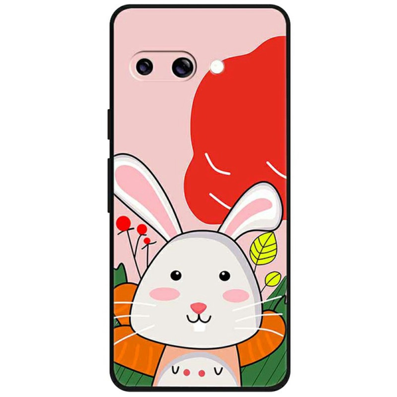 Coque Google Pixel 9A Petit Lapin Blanc