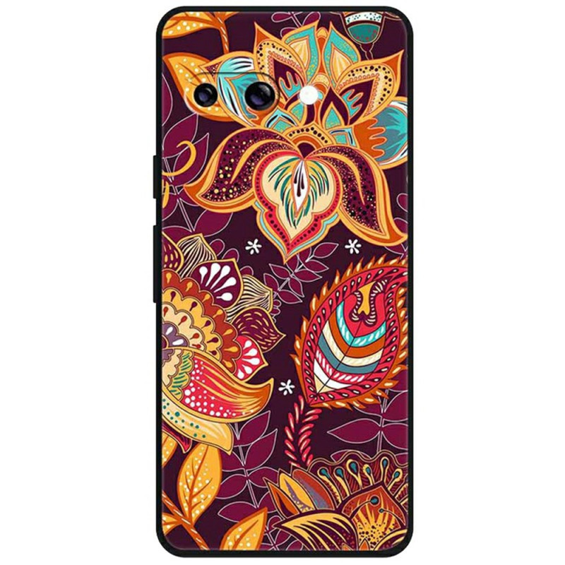 Coque Google Pixel 9A  fleur de Cercis Dorée