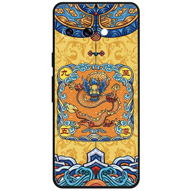 Coque Google Pixel 9A Empereur et Dragon