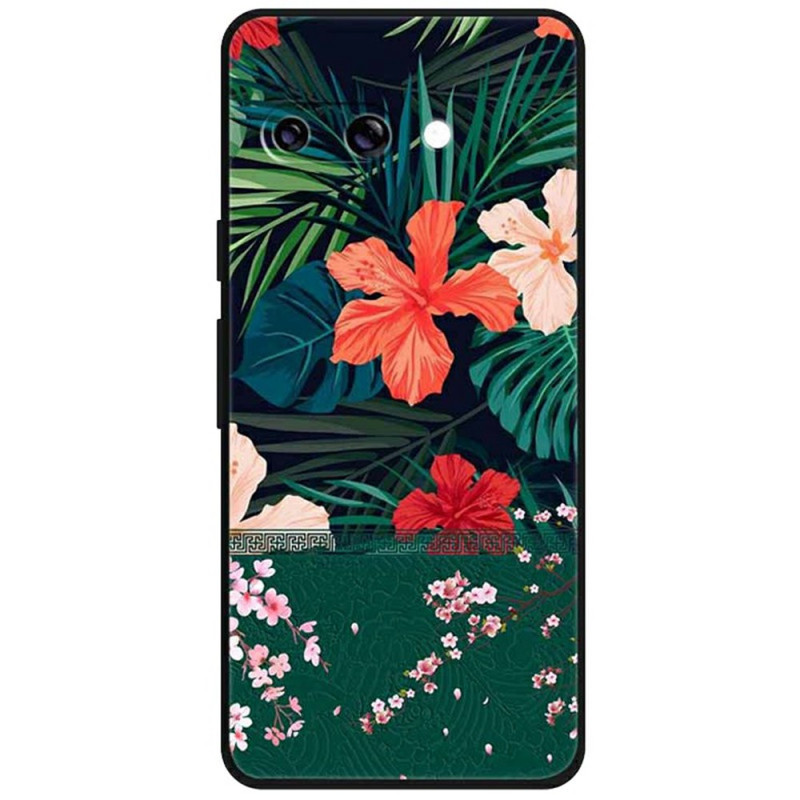 Coque Google Pixel 9A Motif Floral