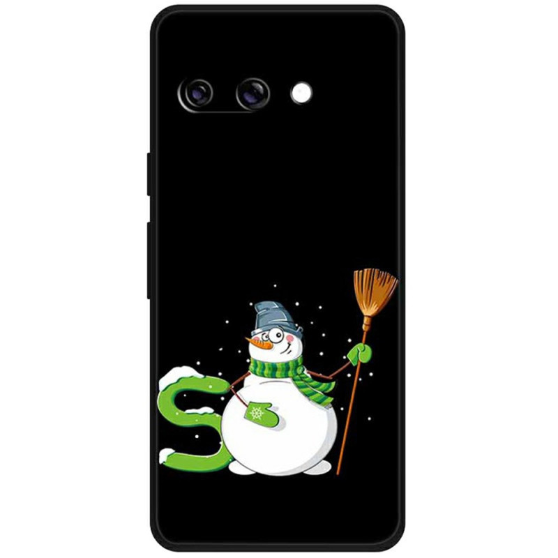 Coque Google Pixel 9A Bonhomme de neige