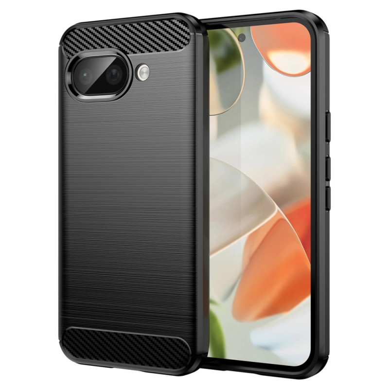 Coque Google Pixel 9A Fibre Carbone Brossée