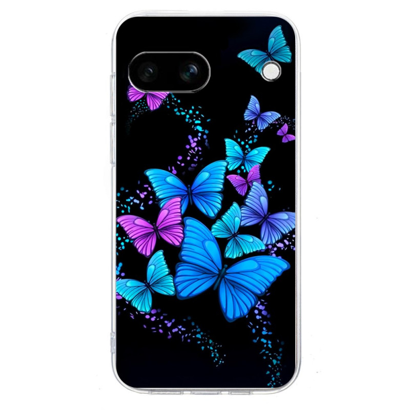 Coque Google Pixel 9A Motif Papillons Colorés