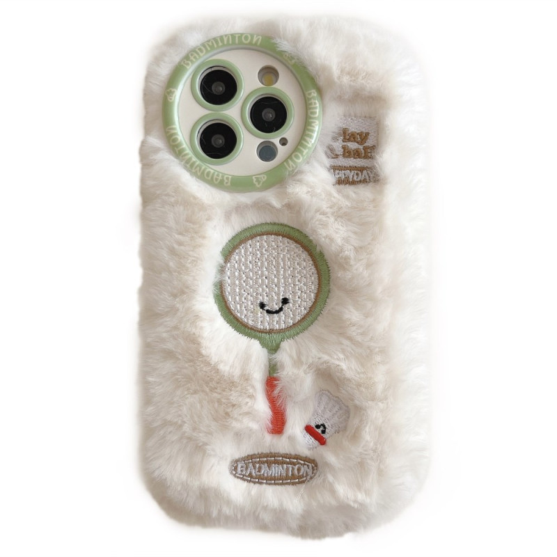 Coque iPhone 16 Pro Peluche Motif Raquette