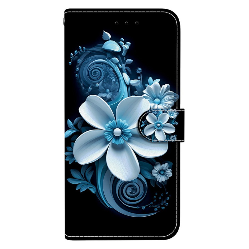 Housse Moto G85 5G Orchidée Noire