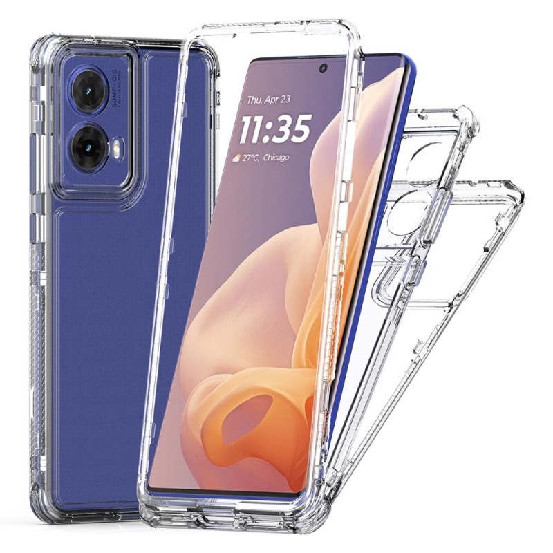 Coque Moto G85 5G Transparente Trois-en-Un