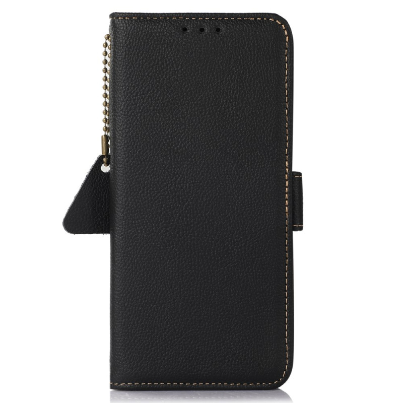 Housse Moto G85 5G Portefeuille RFID Cuir