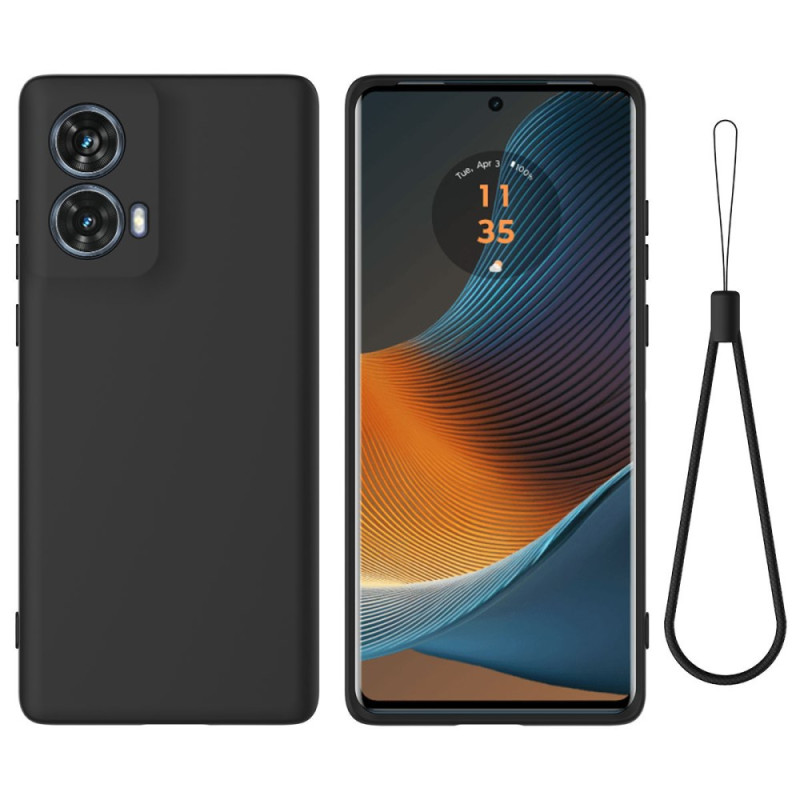 Motorola Moto G85 5G Silicone Liquide à Lanière