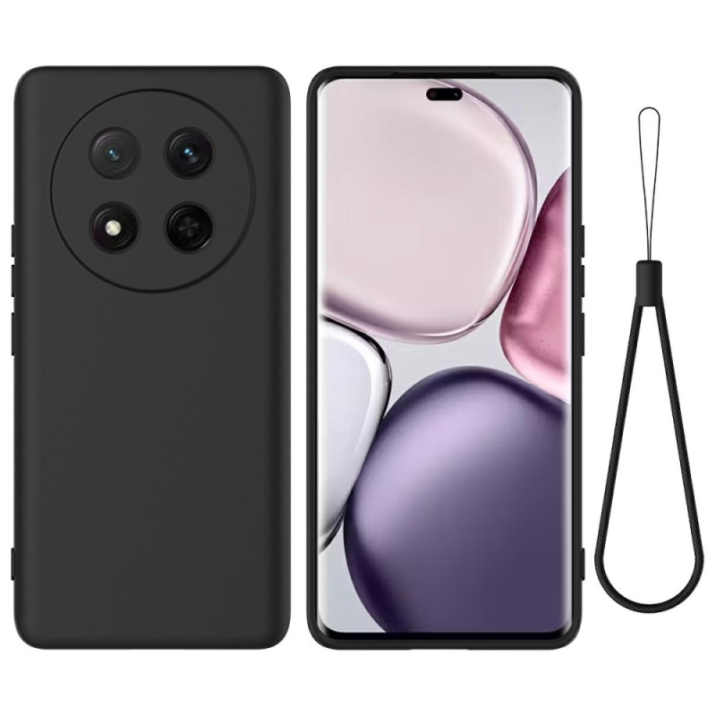 Coque Honor Magic 7 Lite 5G Silicone Liquide à Lanière