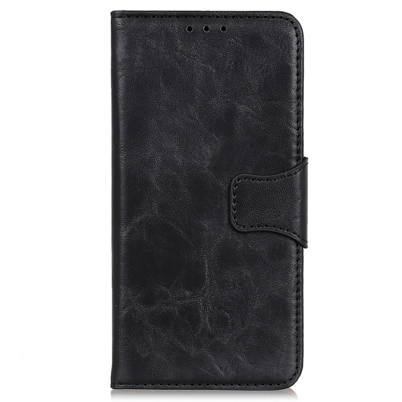 Housse iPhone 16E Cuir Fendu Vintage