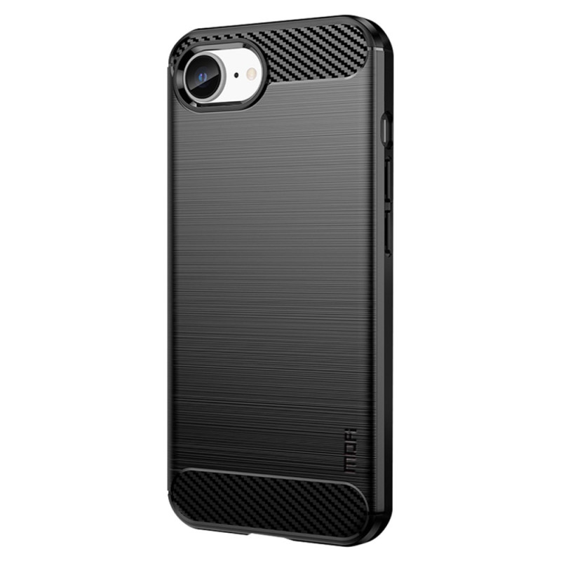 Coque iPhone 16E Fibre Carbone Brossée MOFI