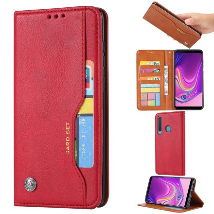 Flip Cover Samsung Galaxy A9 Simili Cuir Porte-Cartes