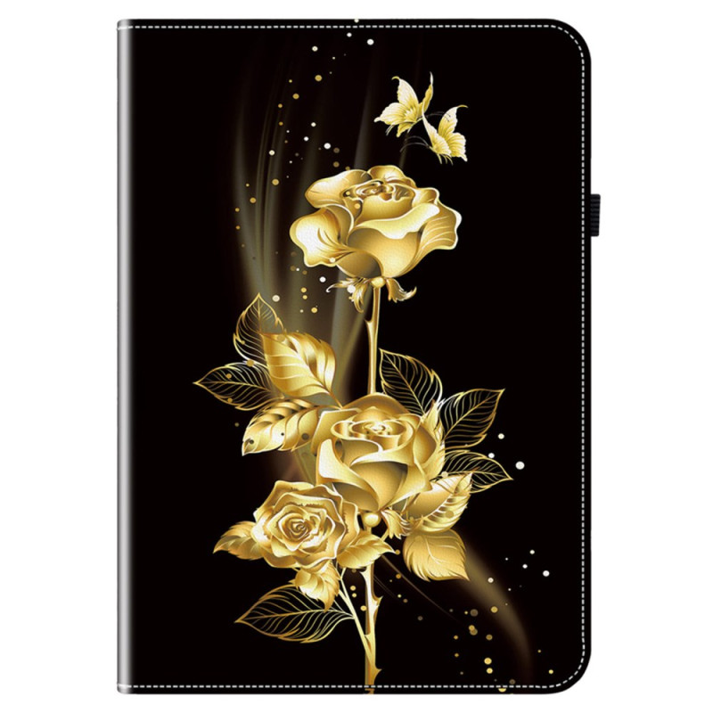 Étui Huawei MatePad SE 11 Roses Dorées