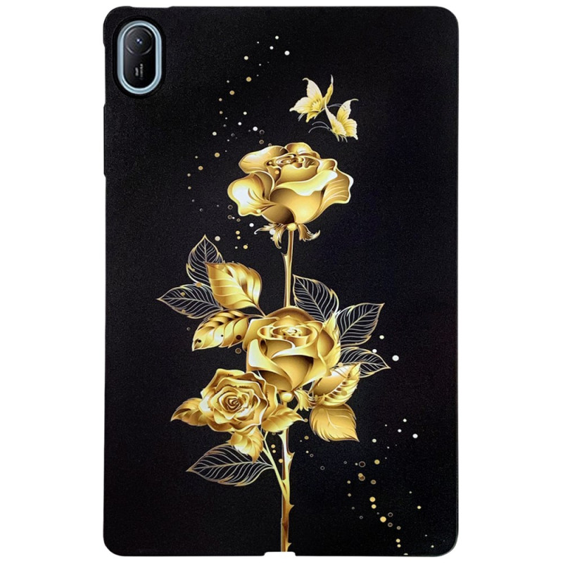 Coque Huawei MatePad SE 11 Roses Dorées