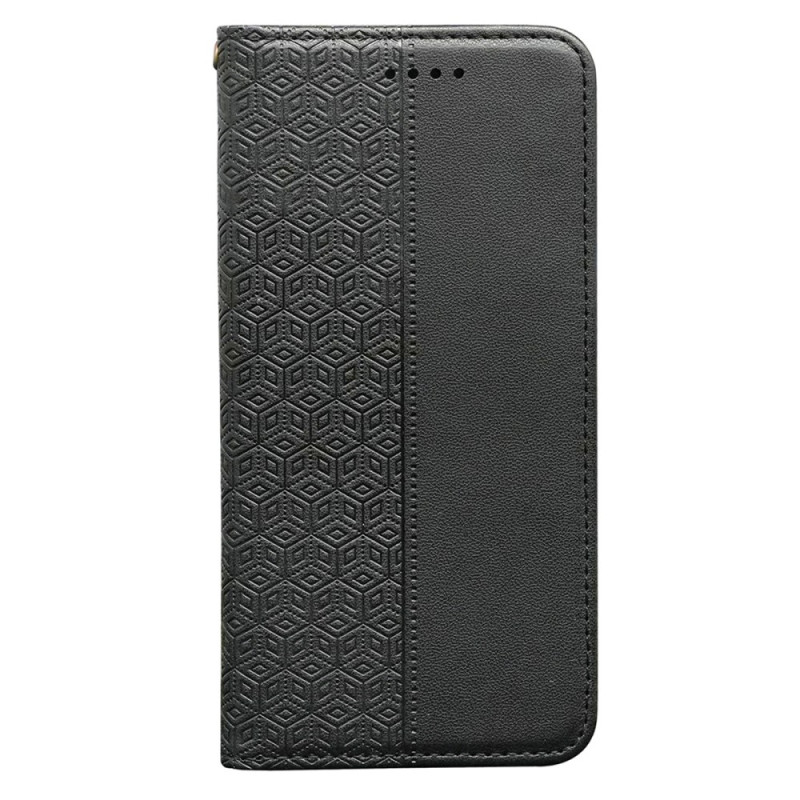 Flip Cover Realme C75 Frise Carreaux et Lanière